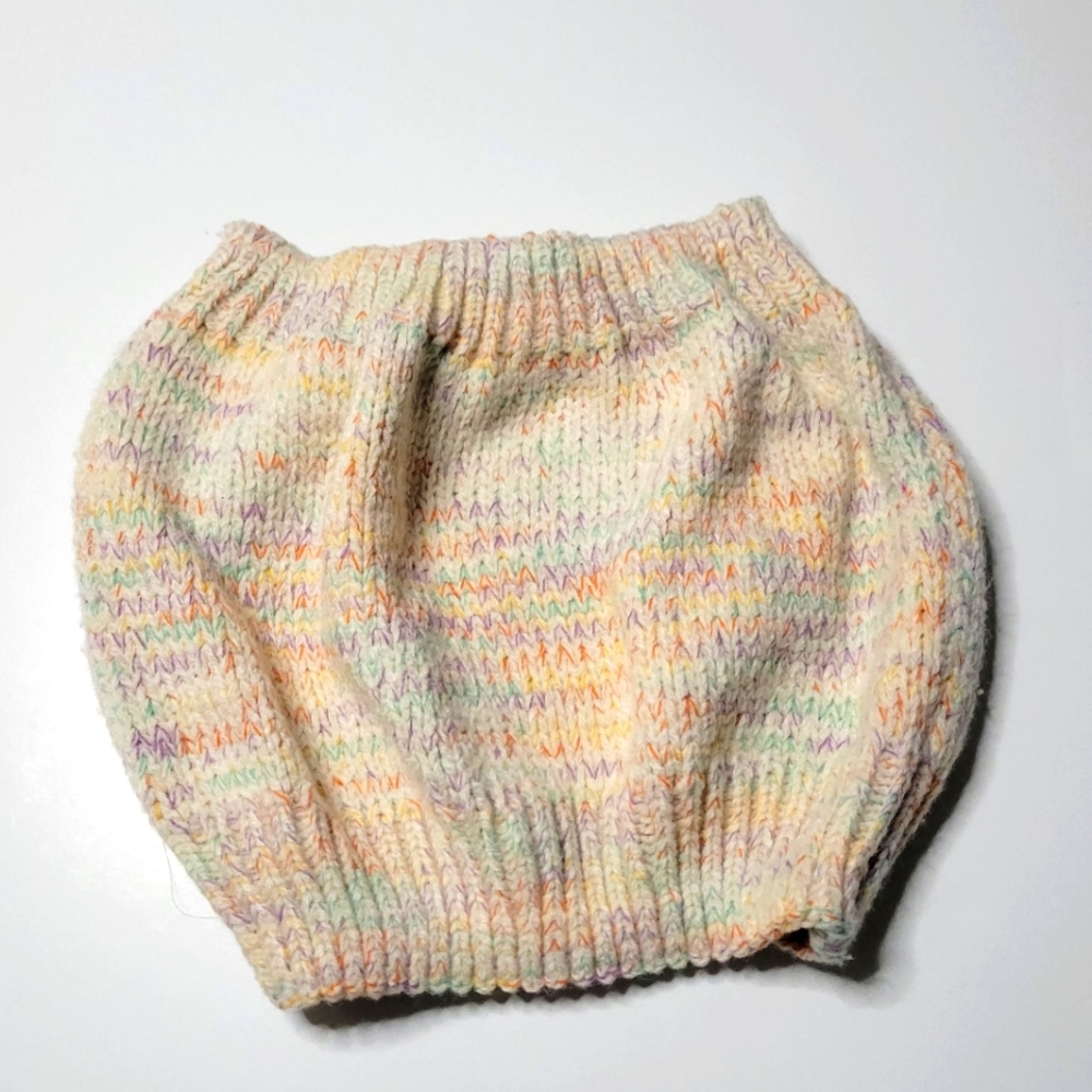 Lulus space dye XS knitted crop top
